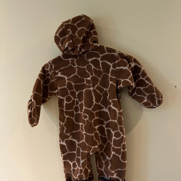 Columbia Snowtop II Toddler Baby Fleece Bunting Giraffe Print 18 Months - Picture 2 of 4